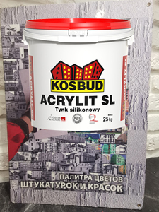 KOSBUD Польша ACRYLIT-SL – силиконовая штукатурка “барашек”