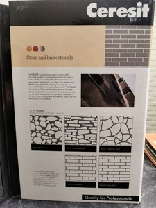 Ceresit Трафареты VISAGE Трафарет: камень Каталонии